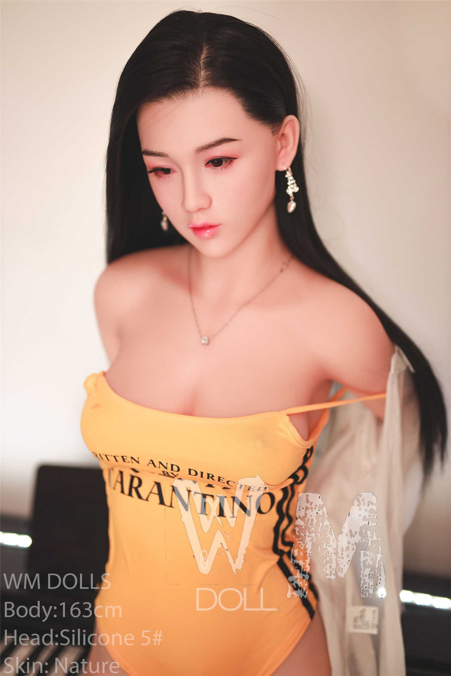 Секс-кукла Leisun фото 20 - SexDolls.com.ua Секс кукла Leisun в желтом топе