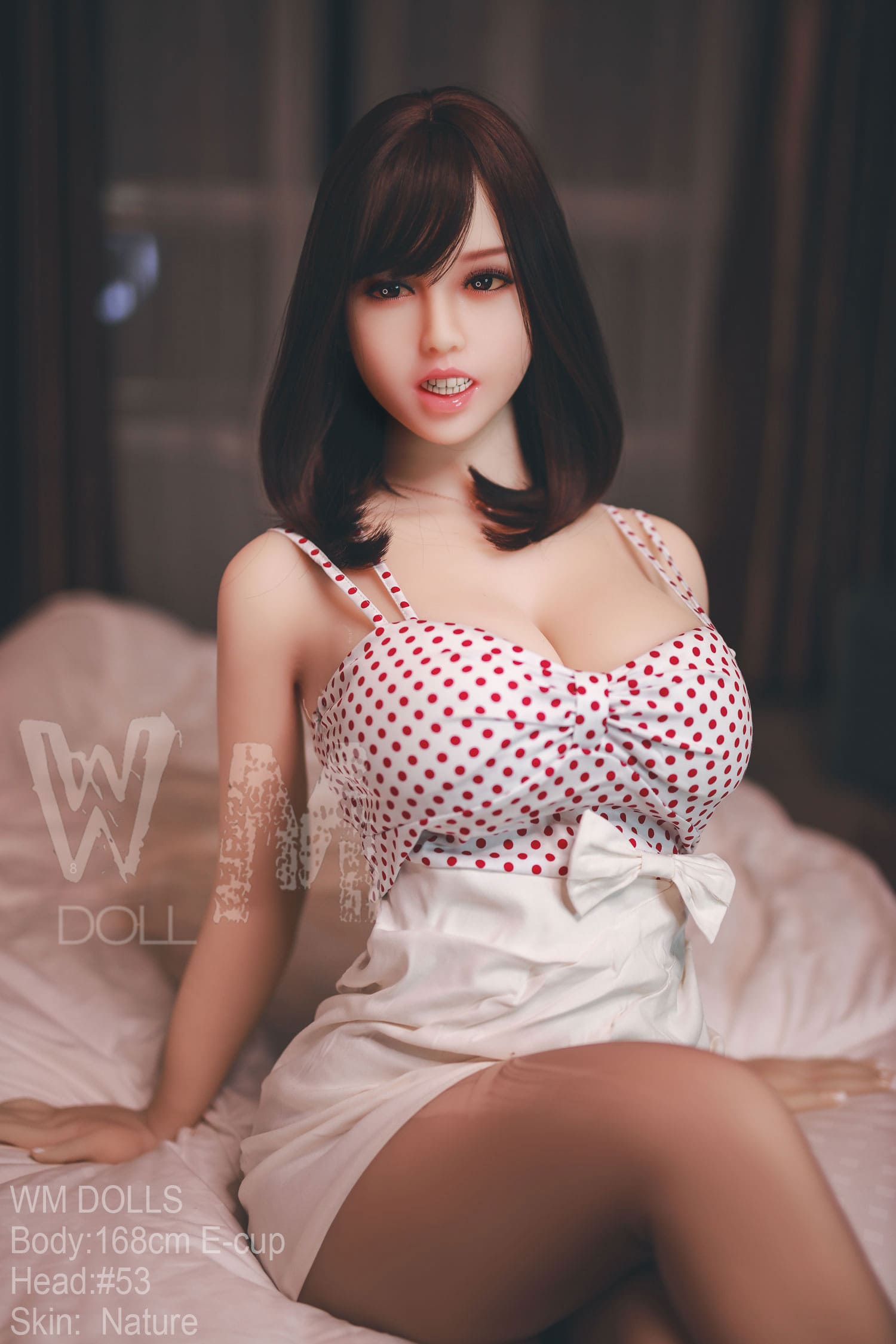 Секс-кукла Etel фото 10 - SexDolls.com.ua Секс кукла Etel в милом платье фото лица
