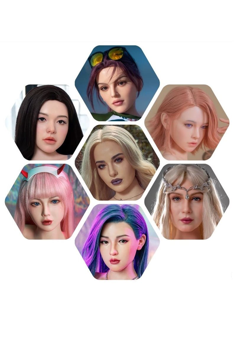 Голова Zelex - фото 1 - SexDolls.com.ua