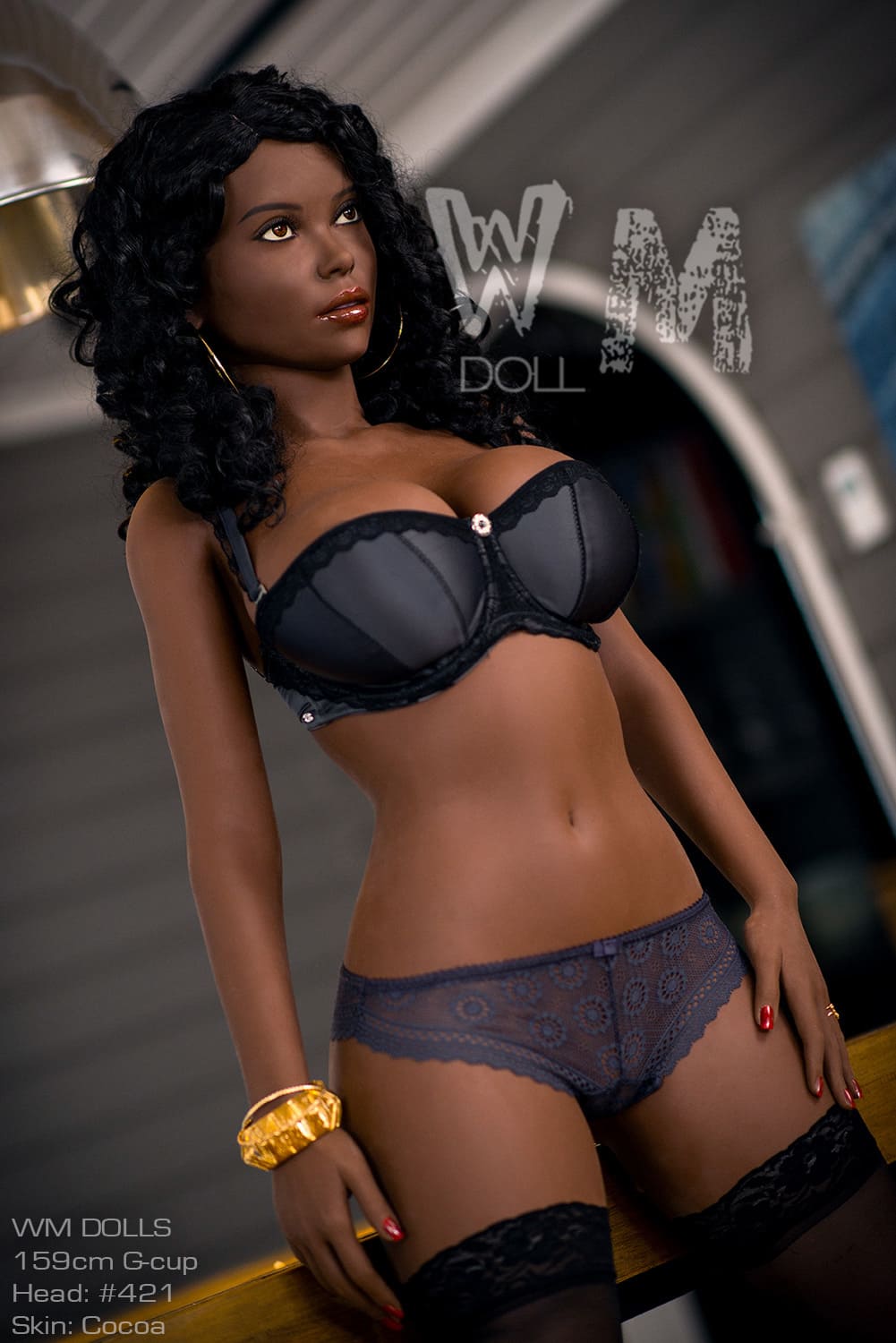 Секс-кукла Gracia фото 21 - SexDolls.com.ua Смуглая секс кукла Gracia в нижнем белье и чулках