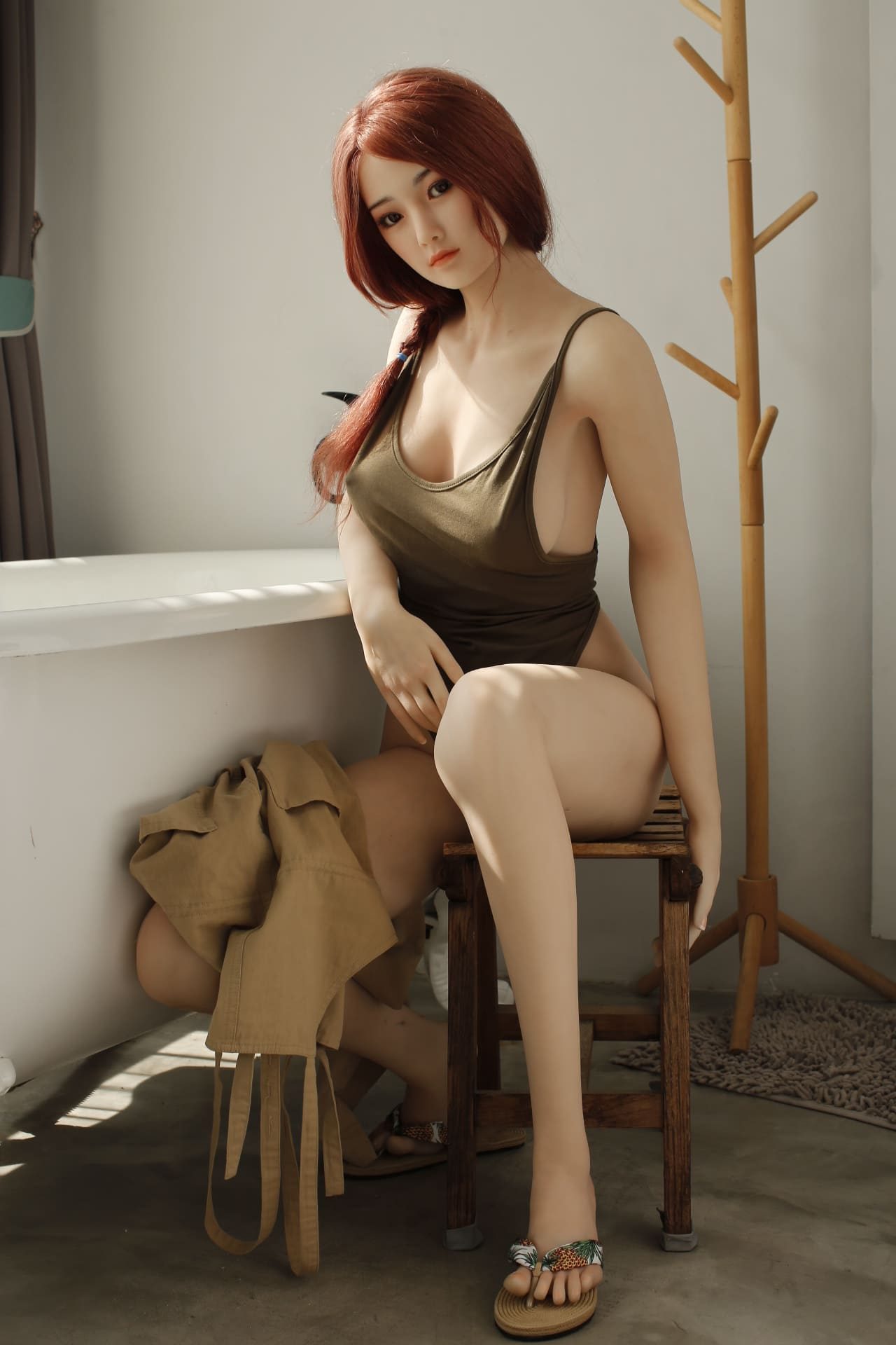Секс-кукла Saniiro фото 26 - SexDolls.com.ua Секс кукла Saniiro в коричневом боди