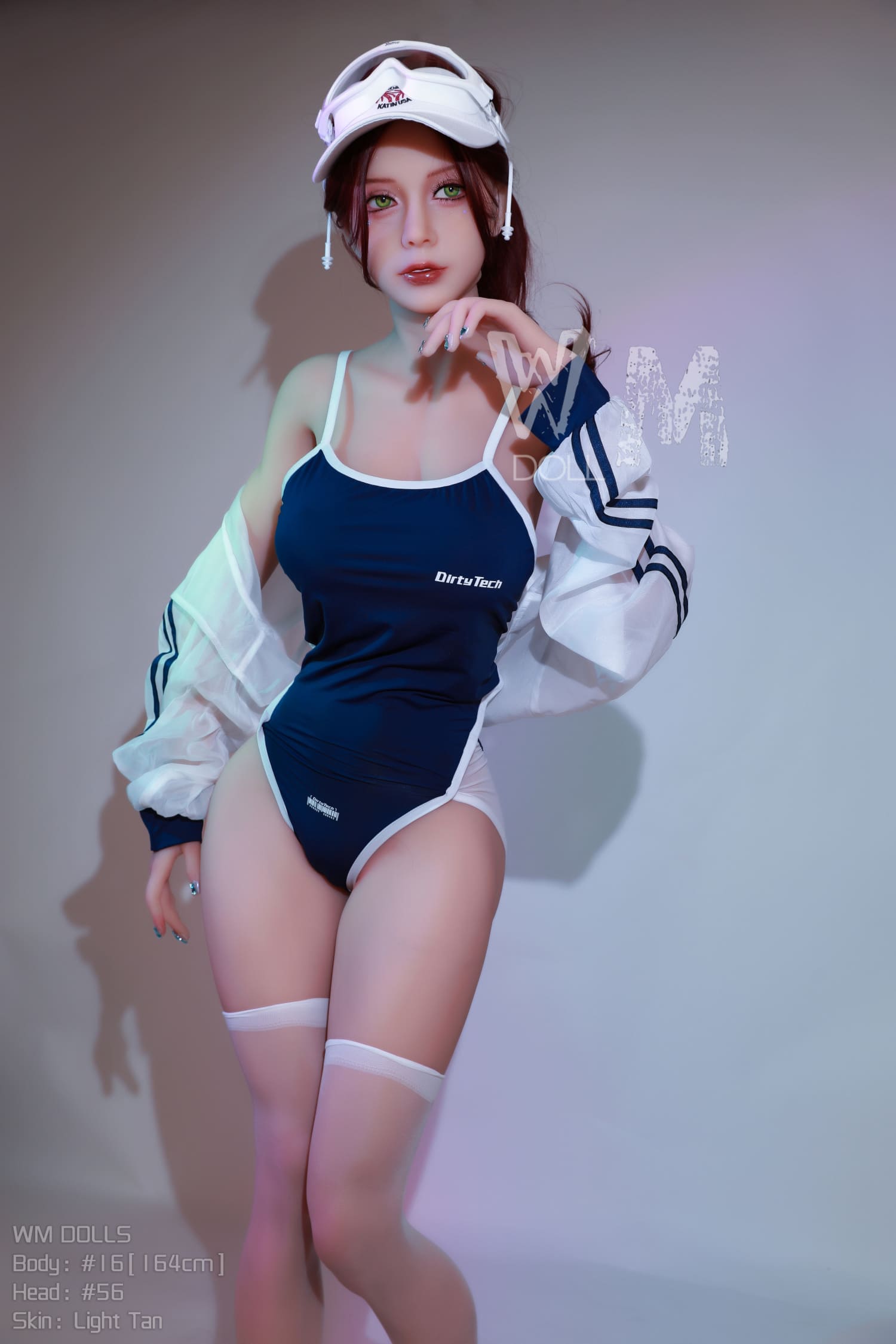 Секс-кукла Nuo фото 10 - SexDolls.com.ua Секс кукла Nuo в спортивной куртке
