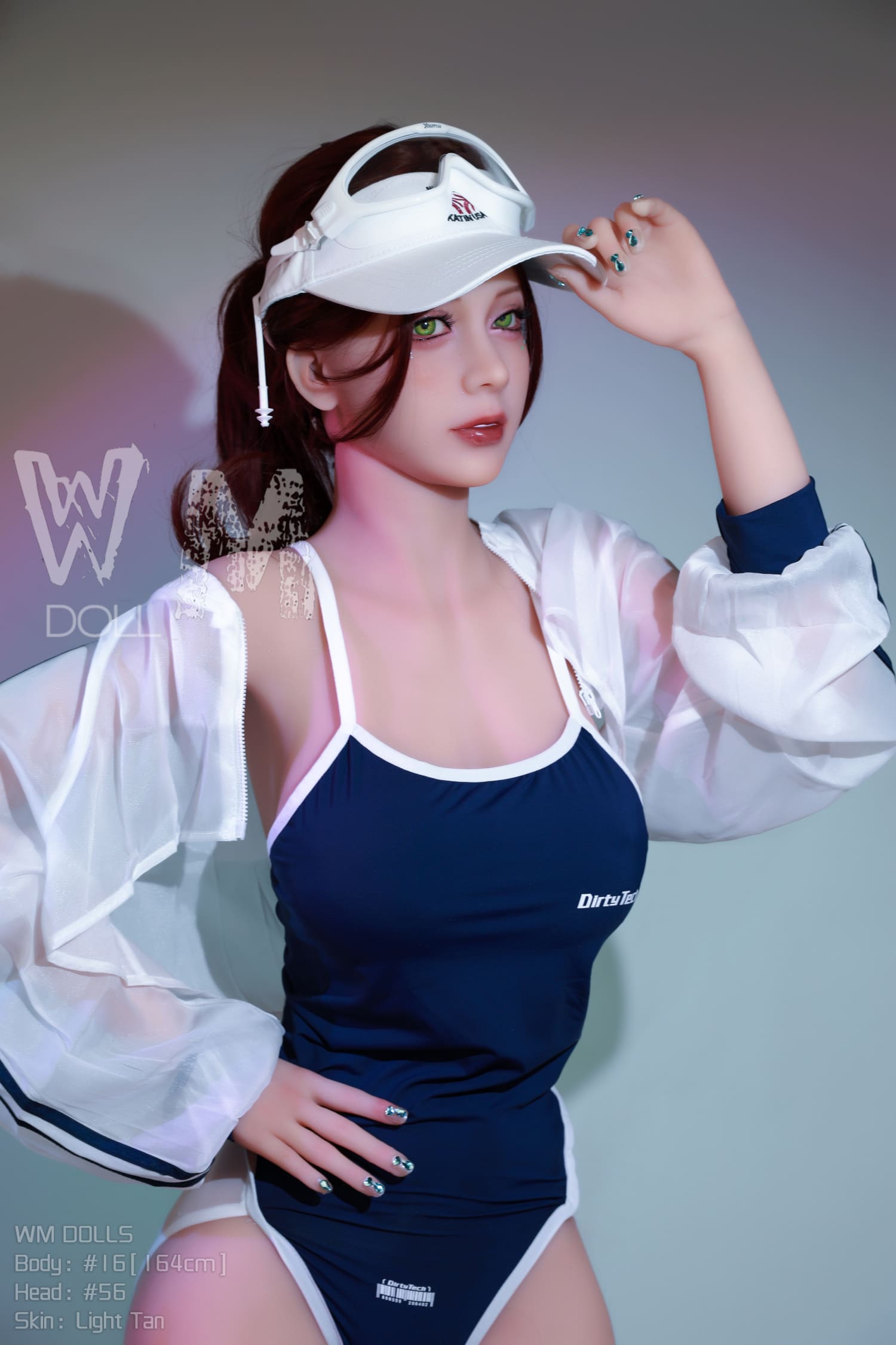 Секс-кукла Nuo фото 4 - SexDolls.com.ua Секс кукла Nuo в спортивном купальнике