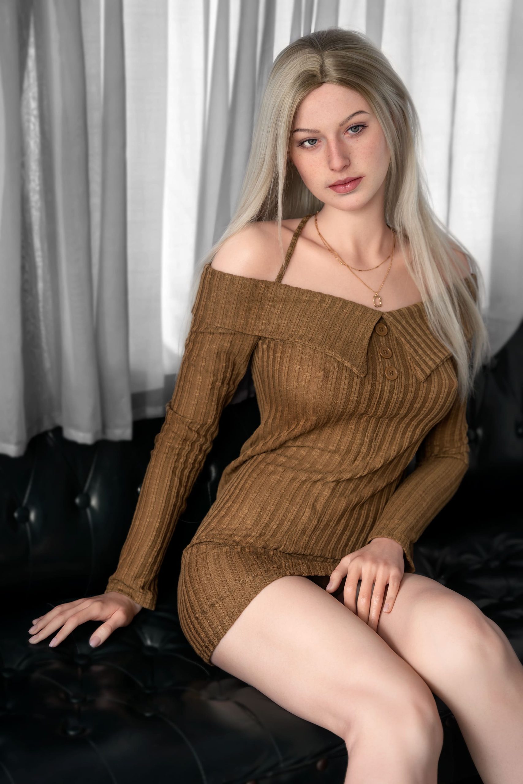 Секс-кукла Evelina фото 18 - SexDolls.com.ua Секс кукла Evelina мотрит в сторону