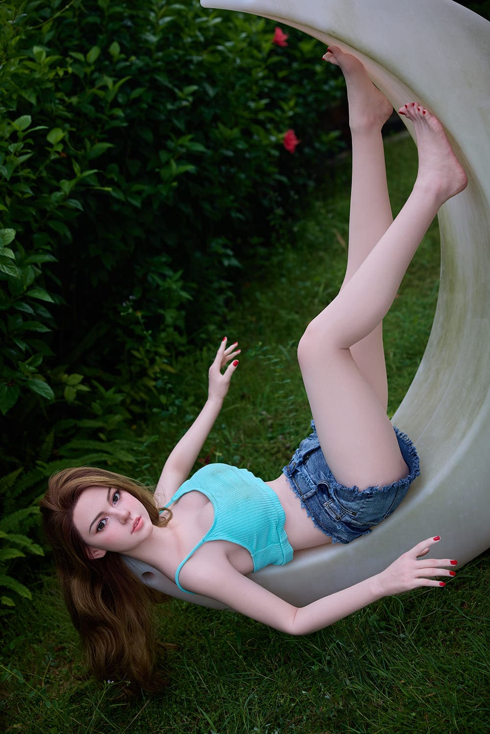 Секс-кукла Mindy фото 11 - SexDolls.com.ua Секс кукла Mindy смотрит в камеру