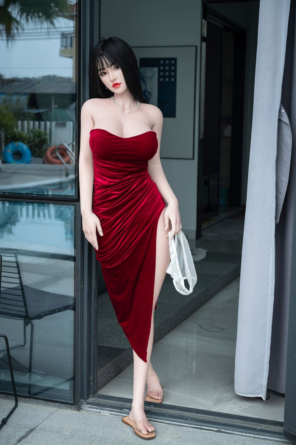 Секс-кукла Vushi фото 31 - SexDolls.com.ua Секс кукла Vushi фото в платье