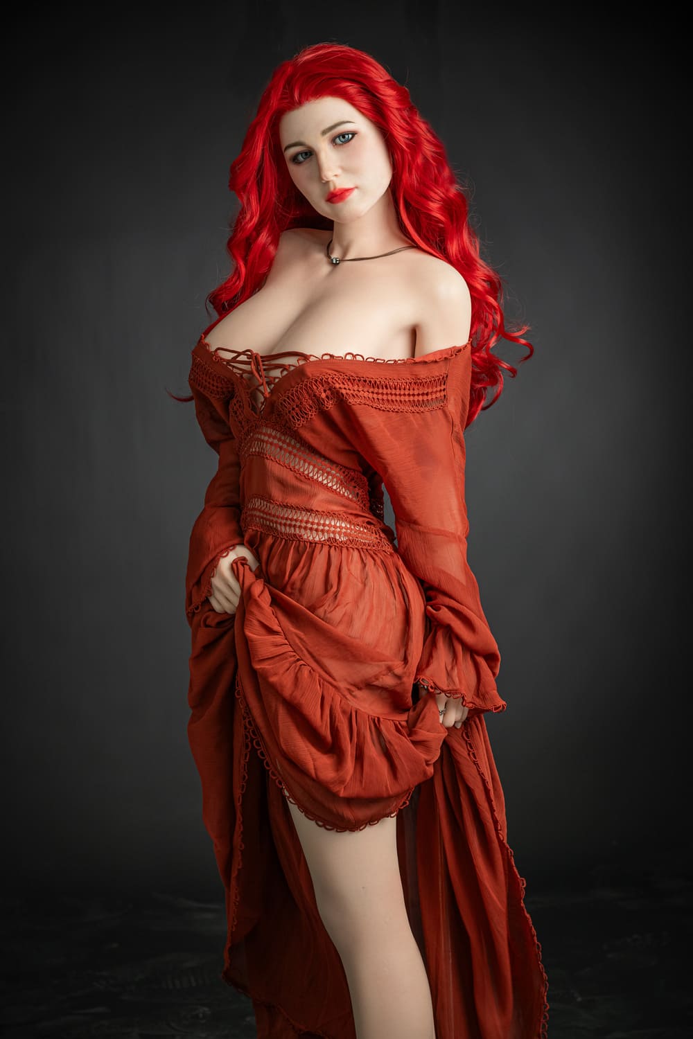 Секс-кукла Xylina фото 11 - SexDolls.com.ua Реалистичная секс кукла Xylina стоит боком