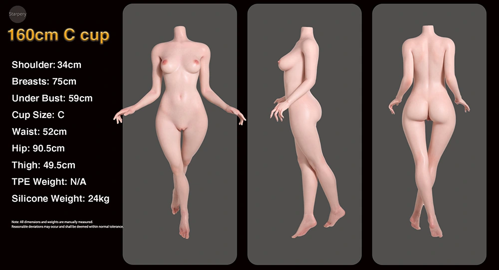 Тіло 160 C - SexDolls.com.ua Тіло 160 C параметри