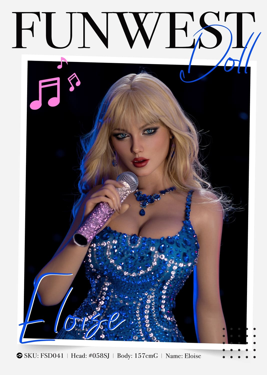 Секс-кукла Teylor - фото 1 - SexDolls.com.ua Секс кукла Teylor с микрофоном