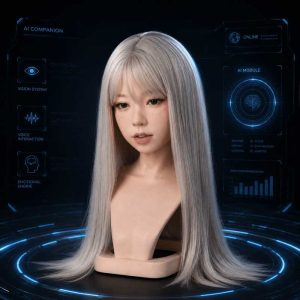 Реалистичная голова с искусственным интеллектом Irontech doll